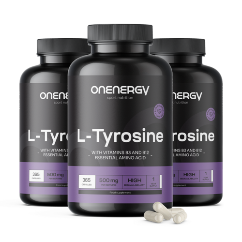 3x L-Tirosina 500 mg, totale 1095 capsule
