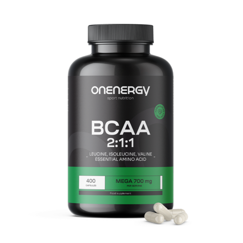 BCAA 2:1:1 Mega 700 mg, 400 capsule