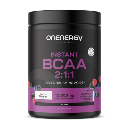 BCAA 2:1:1 – frutti di bosco, 500 g