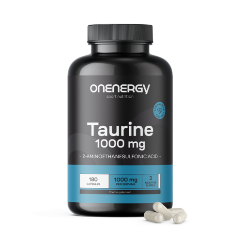 Taurina 1000 mg, 180 capsule