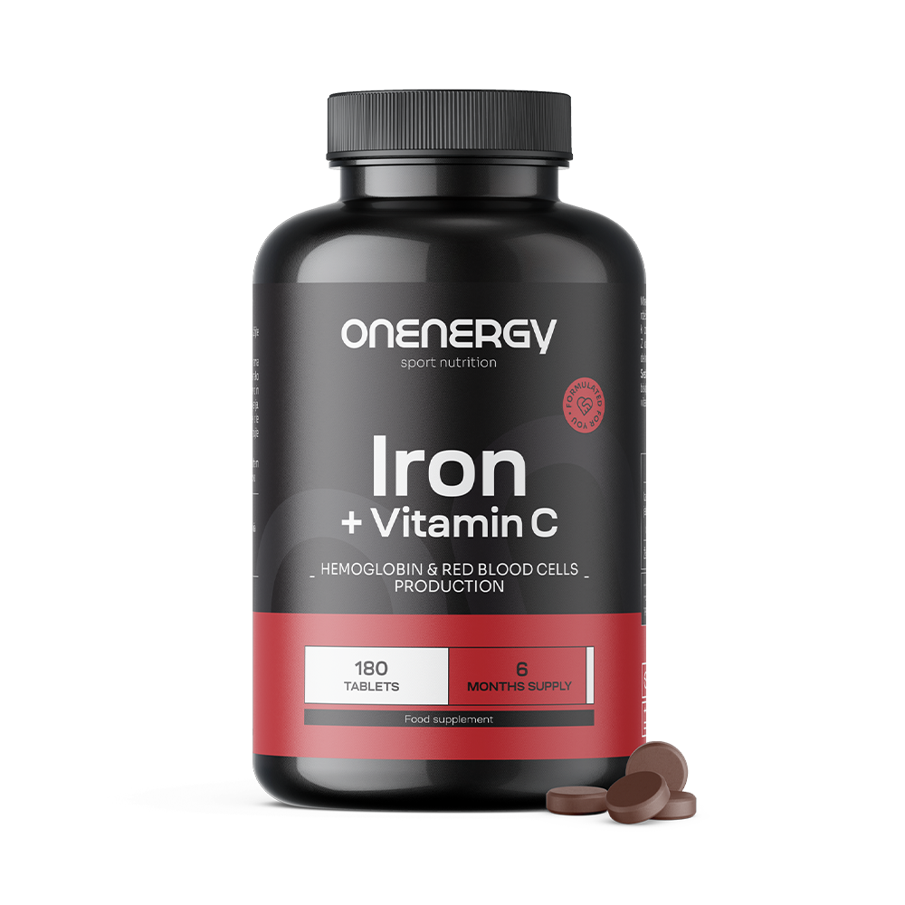 Ferro + vitamina C.