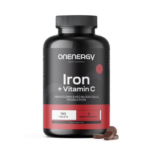 Ferro + vitamina C, 180 compresse