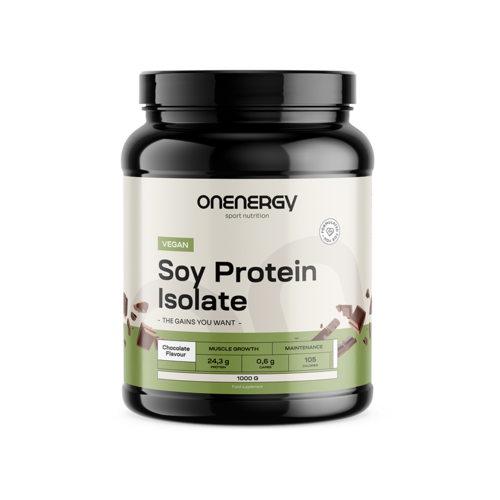 Isolato vegano di proteine di soia – cioccolato, 1000 g