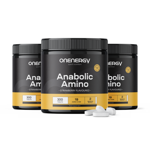 3x Anabolic Amino – Complesso di amminoacidi anabolici, totale 900 compresse