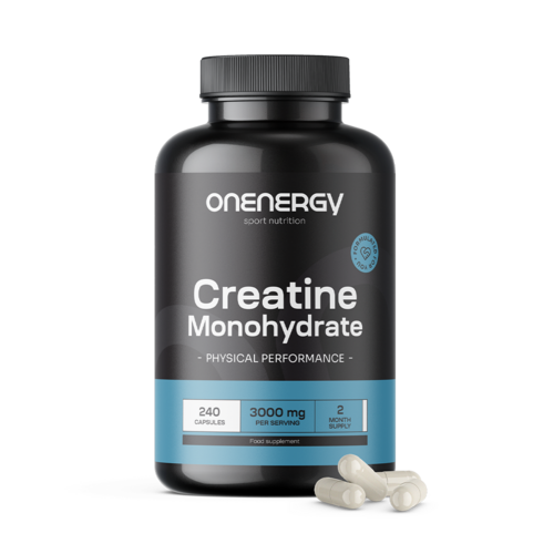 Creatina monoidrato 3000 mg, 240 capsule