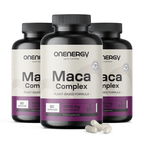 3x Complesso di maca 1200 mg, totale 270 capsule