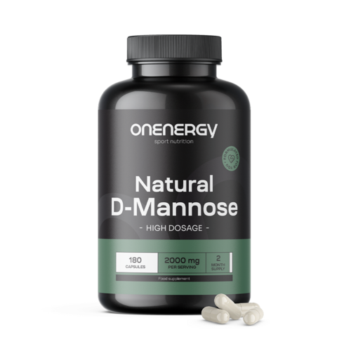 D-mannosio naturale 2000 mg, 180 capsule