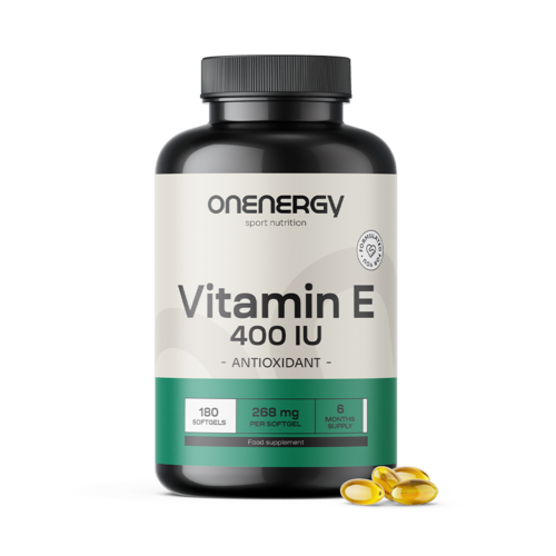 Vitamina E 400 U.I., 180 capsule molli