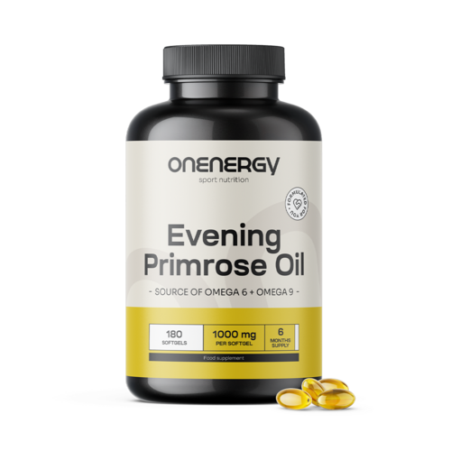 Olio di enotera 1000 mg, 180 capsule molli