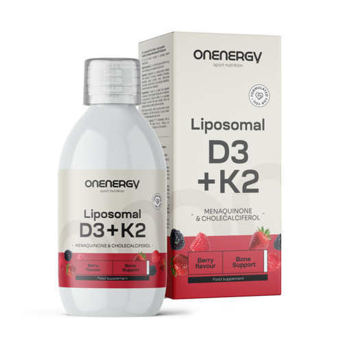 Vitamine D3 + K2 liposomiali, 250 ml
