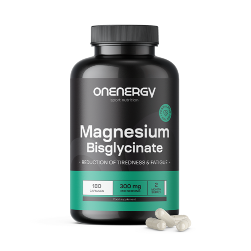 Magnesio bisglicinato 300 mg, 180 capsule