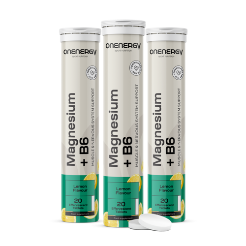 3x Magnesio + vitamina B6 – compresse effervescenti, totale 60 compresse effervescenti