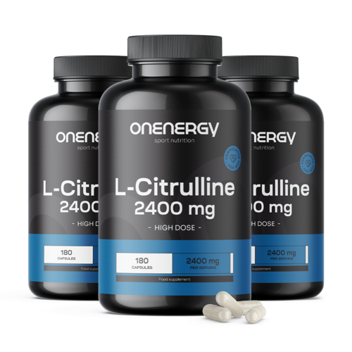 3x L-Citrullina 2400 mg, totale 540 capsule