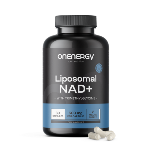 NAD+ liposomiale 500 mg - con trimetilglicina, 60 capsule