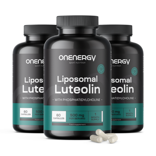 3x Luteolina liposomiale 500 mg, totale 180 capsule