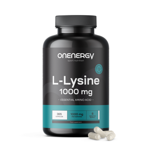 L-lisina 1000 mg, 365 capsule