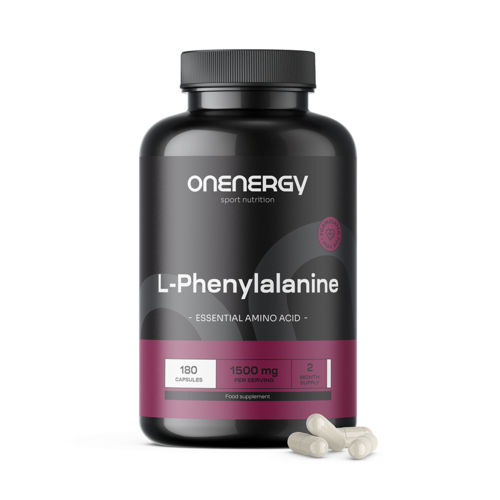 L-fenilalanina 1500 mg, 180 capsule