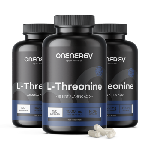 3x L-treonina 1500 mg, totale 360 capsule