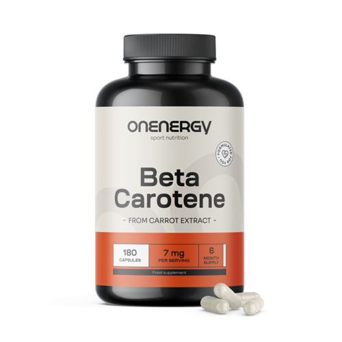 Beta-carotene naturale 7 mg, 180 capsule