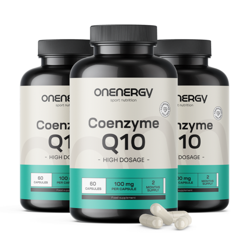 3x Coenzima Q10 100 mg, totale 180 capsule