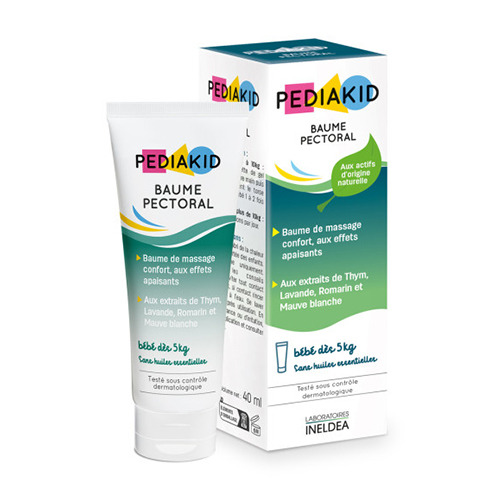 Balsamo per il massaggio del torace - per bambini, 40 ml