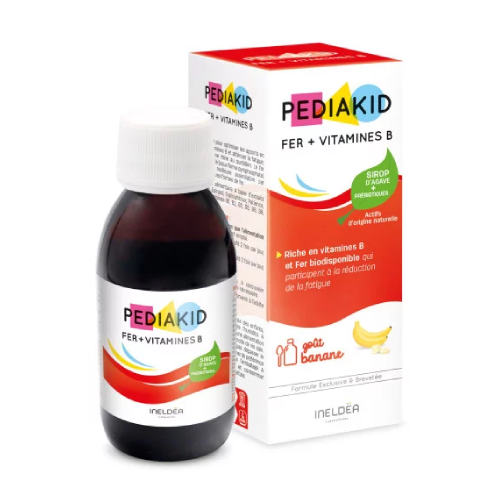 Integratore alimentare liquido per bambini – ferro + vitamine del gruppo B, 125 ml
