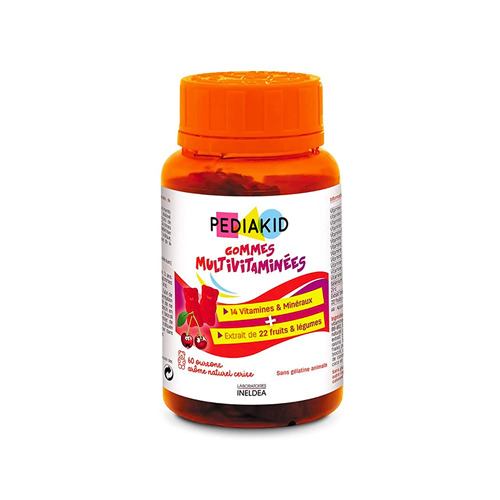 Multivitaminico per bambini, 60 orsetti gommosi