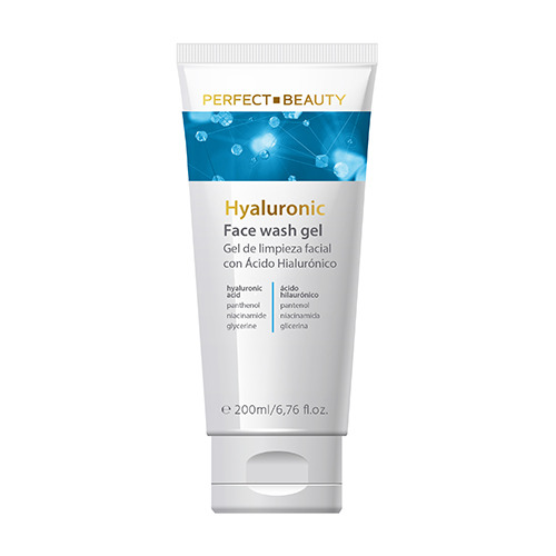 Gel detergente per il viso con acido ialuronico, 200 ml