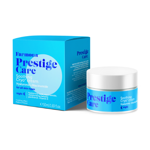 Crema da notte per il viso con acido ialuronico e niacinamide, 50 ml