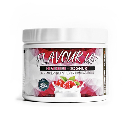 Flavour Up aroma vegano in polvere – lampone e yogurt, 250 g