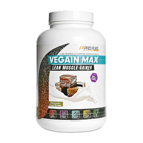 Vegain Max - mix proteico vegano, brownie al cioccolato, 3000 g