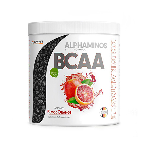 Vegan Alphaminos BCAA 2:1:1 – arancia rossa, 300 g