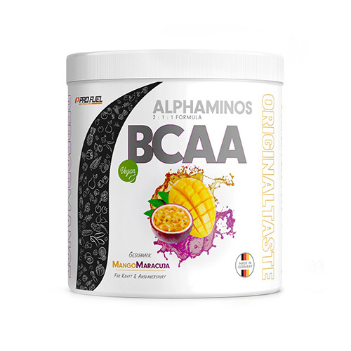 Vegan Alphaminos BCAA 2:1:1 – mango e frutto della passione, 300 g