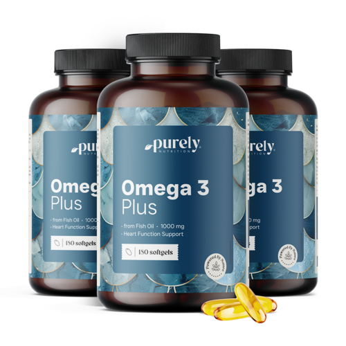 3x Omega-3 Plus 1000 mg, totale 540 capsule molli