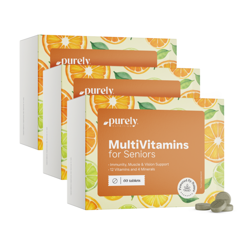 3x Multivitamine per anziani, totale 180 compresse