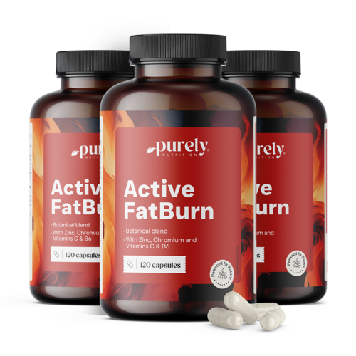 3x Active FatBurn, totale 360 capsule