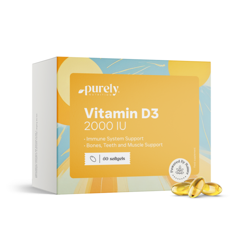 Vitamina D3 2000 U.I., 60 capsule molli