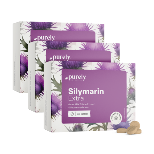 3x Silimarin Extra – estratto di cardo mariano, totale 90 compresse