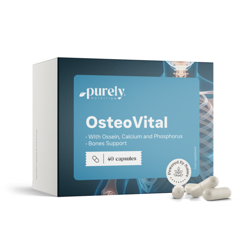 OsteoVital – complesso di osseina, calcio e fosforo, 40 capsule