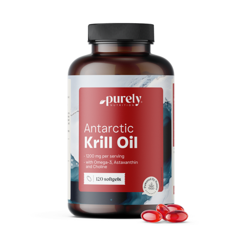 Olio di krill 1200 mg, 120 capsule molli