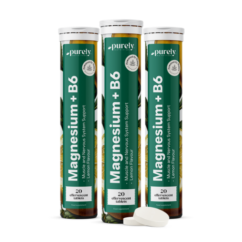 3x Magnesio + vitamina B6 – compresse effervescenti, totale 60 compresse effervescenti