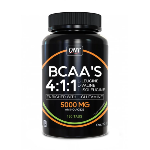 BCAA + L-glutammina, 180 compresse
