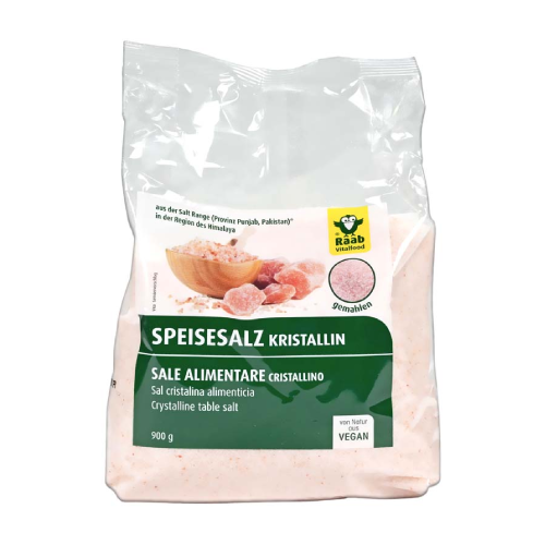 Sale rosa dell'Himalaya, macinata, 900 g