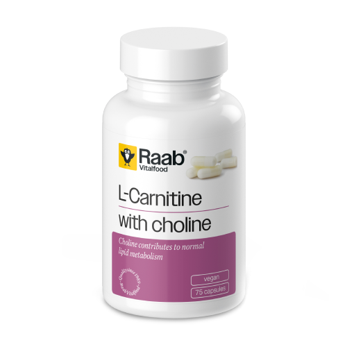 L-carnitina + colina, 75 capsule
