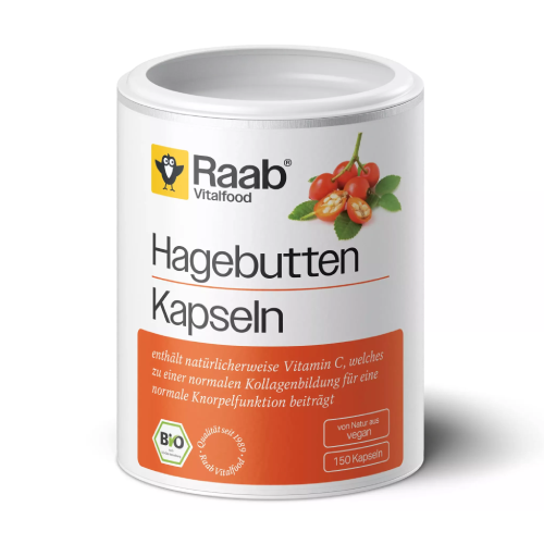 BIO Rosa canina – vitamina C naturale, 150 capsule