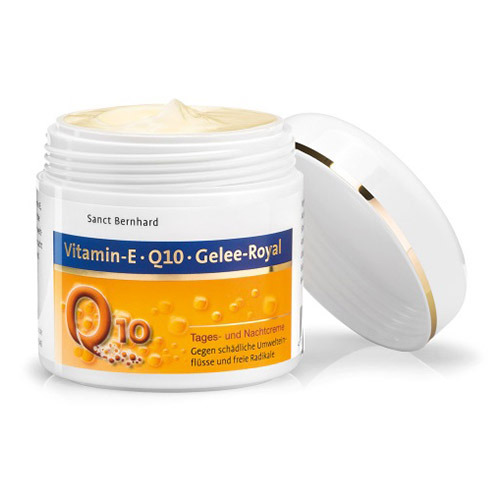 Crema Vitamina E + Coenzima Q10 + Pappa reale, 100 ml