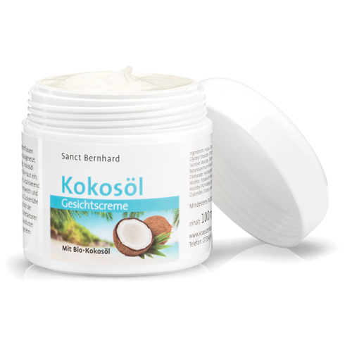 Crema per il viso al cocco, 100 ml