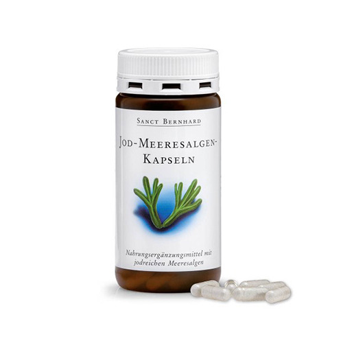 Iodio naturale da alghe marine, 180 capsule
