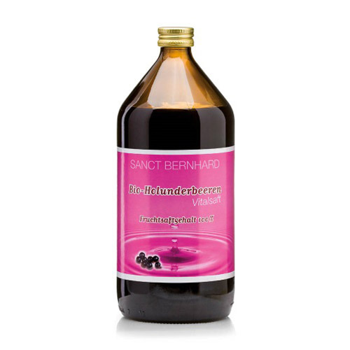 Succo di bacche di sambuco BIO, 1000 ml