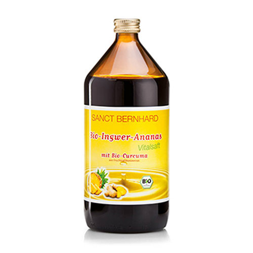 Succo di zenzero e ananas BIO, 1000 ml